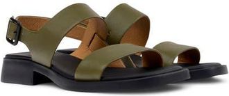 Camper Dana 2-Strap Sandal in Dark Green at Nordstrom, Size 42