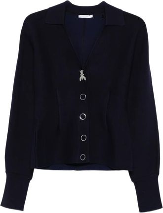 Patrizia Pepe Cardigan con bottoni - Blu