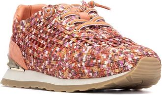 Xti Womens Mesh Lace Up Sneakers