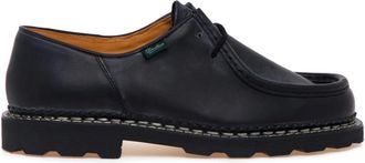 Paraboot Michael Lace Shoe - male - Paraboot - Laced Shoes - Black - 9 1/2 UK - Shoes