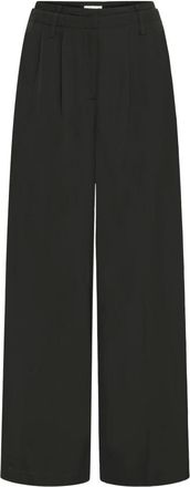 Ichi Pantaloni Larghi Ihkate - - Trousers - Donna - Nero - M