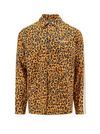 Palm Angels Cheetah Track Shirt