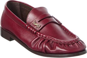 Saint Laurent Leather Loafer