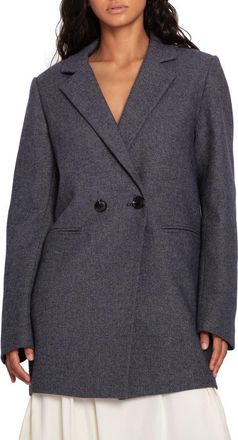 Belle & Bloom Kenzo Double Breasted Blazer in Black at Nordstrom Rack, Size X-Small