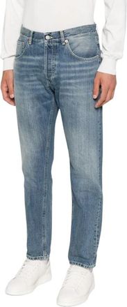 Dondup Slim-fit Jeans - Heren - Slim Fit Jeans - Blauw - W35 - Jeans