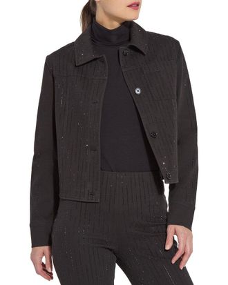 Lyss&eacute; Nala Embellished Denim Jacket