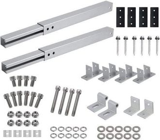 OEM Kit De Montaje De Aluminio Para Paneles Solares - Ajustable - Techo Plano, Pared, Barco, Caravana