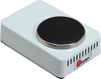 Parker Fornello elettrico da campeggio 450 w temperatura regolabile con piastra in ghisa 8 cm