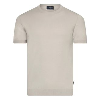 Cavallaro T-Shirts, male, Beige, Size: 2XL Milo Tee