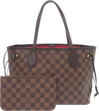 Louis Vuitton Cerise Damier Canvas Pouch Tote Bag (Pre-Owned)
