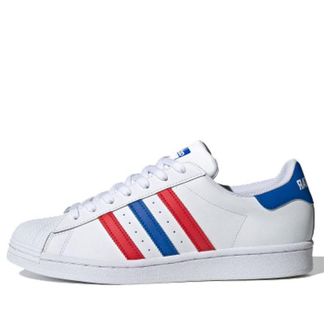 adidas Superstar White Red Blue FV3033