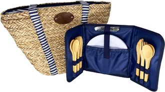 Les Jardins de la Comtesse Bolsa de playa con kit de picnic 4p Riviera