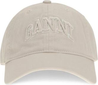 Ganni Dames, Accessoires, Beige, Maat: ONE Size Katoen