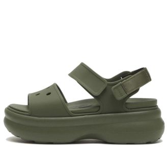 Crocs (WMNS) Crocs Soho Y-Strap Sandal Army Green 211755-309