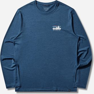 Patagonia Men s Capilene Cool Daily Longsleeve Shirt 73 Skyline Clement Blue