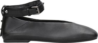 Ash platte schoenen zwart