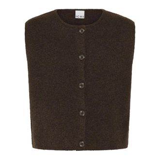 Ichi Mujer, Jerseys, Marr&oacute;n, Talla: XS