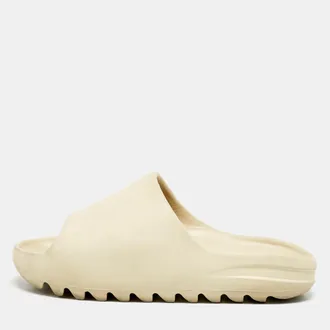 adidas Cream Rubber Resin Sandals Size 36.5