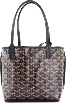 Goyard Anjou Reversible Tote Coated Canvas Mini