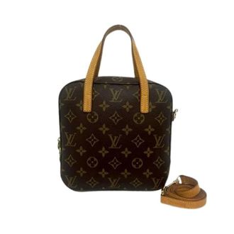 Louis Vuitton Pre-owned Cross Body Bags, female, Brown, Size: ONE SIZE Pre-owned Spontini Monogram Leather 2way Bag