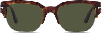 Persol geometric-frame sunglasses - Brown