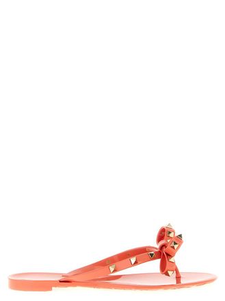 Valentino Garavani Pink Rockstud Sandals