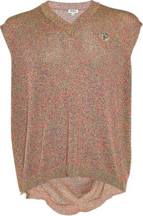 Kenzo sleeveless knit sweater - Pink