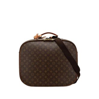 Louis Vuitton Pre-owned Weekend Bags, unisex, Brown, Size: ONE SIZE Pre-owned Canvas travel-bags