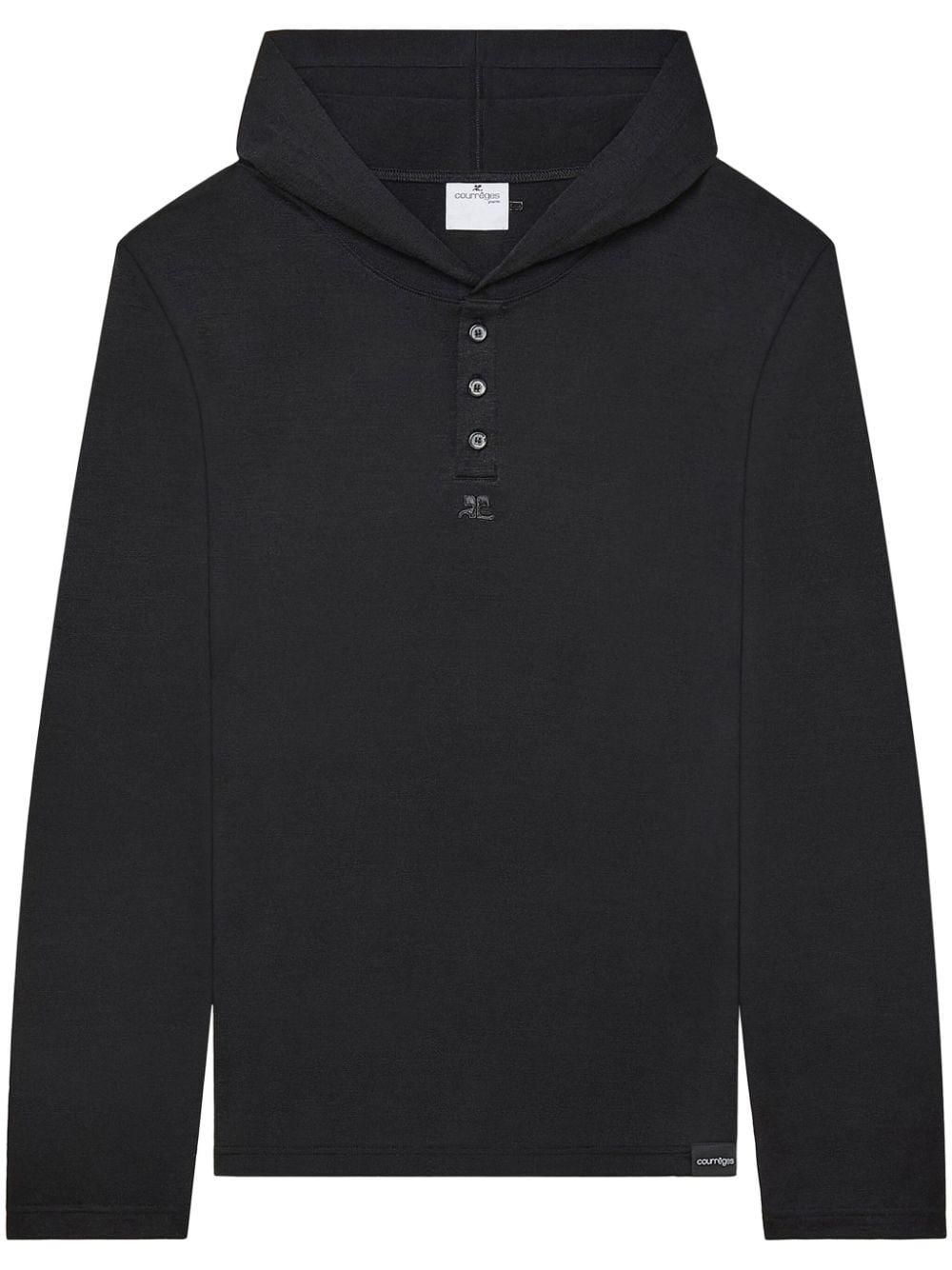 COTTON スウェット・トレーナー COURREGES HOODIE