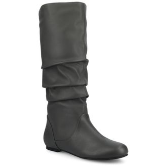 Journee Collection Women & apos;s Wide Calf Jayne Medium and Wide Width Boots