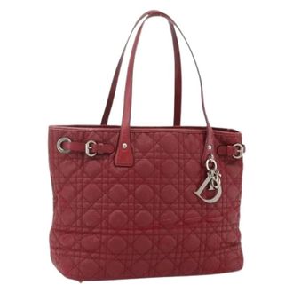 Dior Pre-owned Tote Bags, female, Red, Size: ONE SIZE Pre-owned Vintage Tote Bag