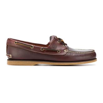 Timberland Klassieke Bootschoen - Heren - Bootschoenen - Bruin - 42 EU - Leer - Schoenen