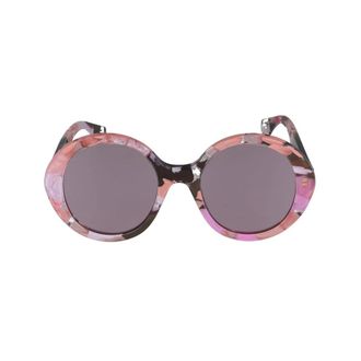 Gucci Sunglasses, female, Pink, Size: 54 MM Pink Violet Sunglasses Stylish Model