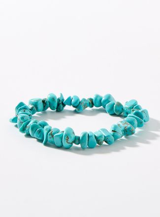 Simons Womens Ocean-inspired stone bracelet