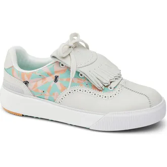 Reef On Shore Pebble Golf Sneaker in Vintage White Floral at Nordstrom Rack, Size 13