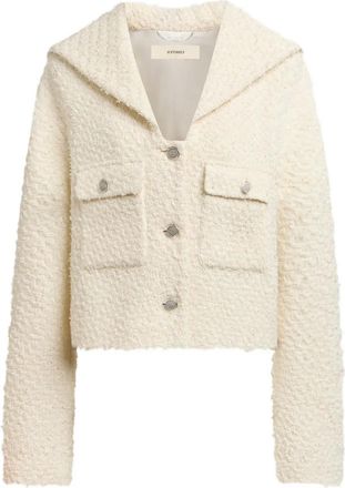 12 Storeez tweed blazer - women - Polyester/Wool/Viscose/Acrylic/Polyester - L - Neutrals