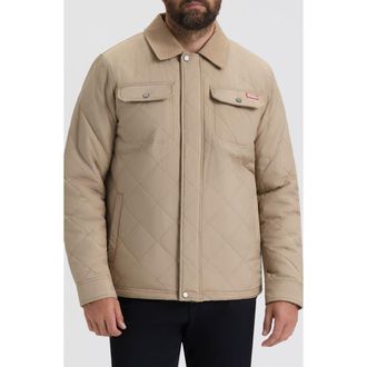 Hunter Bell Quilted Barn Jacket in Teak at Nordstrom, Size Xx-Large
