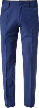 Roy Robson Slim Fit Wol Stretch Broek - Heren - Nette broeken - Blauw - XL - Wol - Broeken