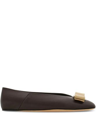 Ferragamo Vara Bow Ballerinas Shoes