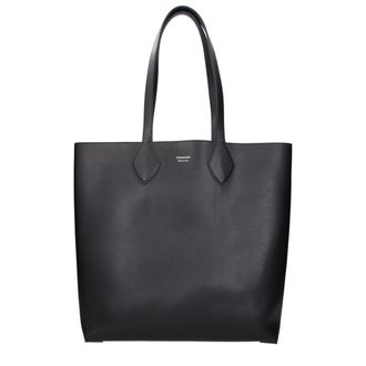 Ferragamo Black Leather Shoulder Mens Bag