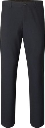Selected Anzughose SELECTED SLH175-SLIM ROBERT FLEX PANTS NOOS, Herren, Gr. 30, L&auml;nge 34, schwarz sapphire, Web, Obermaterial: 67% Polyester, 29% Viskose, 4% E