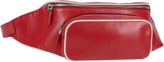 Prada Pre-owned Cuoio crossbody-bags - - Pre-owned - Donna - Rosso - ONE SIZE