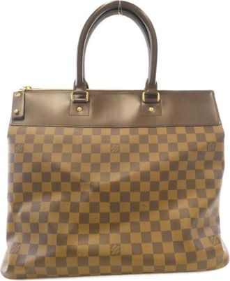 Louis Vuitton Damier Ebene Coated Canvas Boston Bag (Pre-Owned)