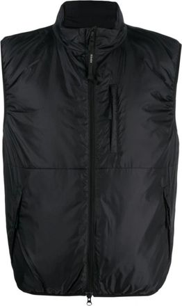 Aspesi Gewatteerd Gilet Vest - Heren - Bodywarmers - Zwart - S - Jassen