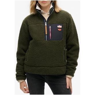 Superdry Sherpa Pullover Halfzip Zak