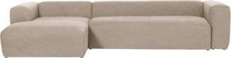 K Home Design-Ecksofa Klocks 330 x 174 cm - Beige