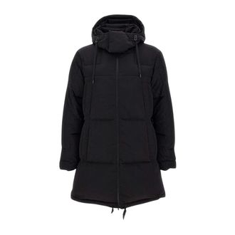 Premiata Down Coats, male, Black, Size: M Shivapuri Long Down Jacket