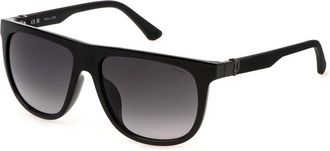 Police SPLN33 BEYOND LITE 5 0Z42 Mens Sunglasses Black Size 59