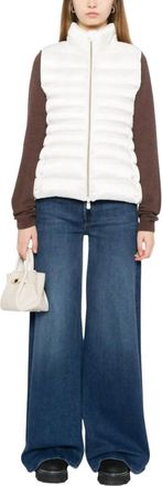Save The Duck Lynn Vegan Puffer Vest In White