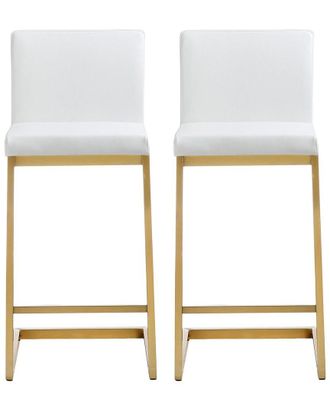 TOV Furniture Tov Furniture Set Of 2 Parma Counter Stools